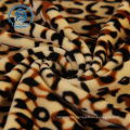 100% polyester thin animal printed polar fleece fabric